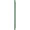 Ekena Millwork True Fit PVC Two Equal Panel Farmhouse Fixed Mount Shutters w/Z-Bar, Viridian Green, 15W x 32H, PR TFP102FH15X032HG - alternate 12